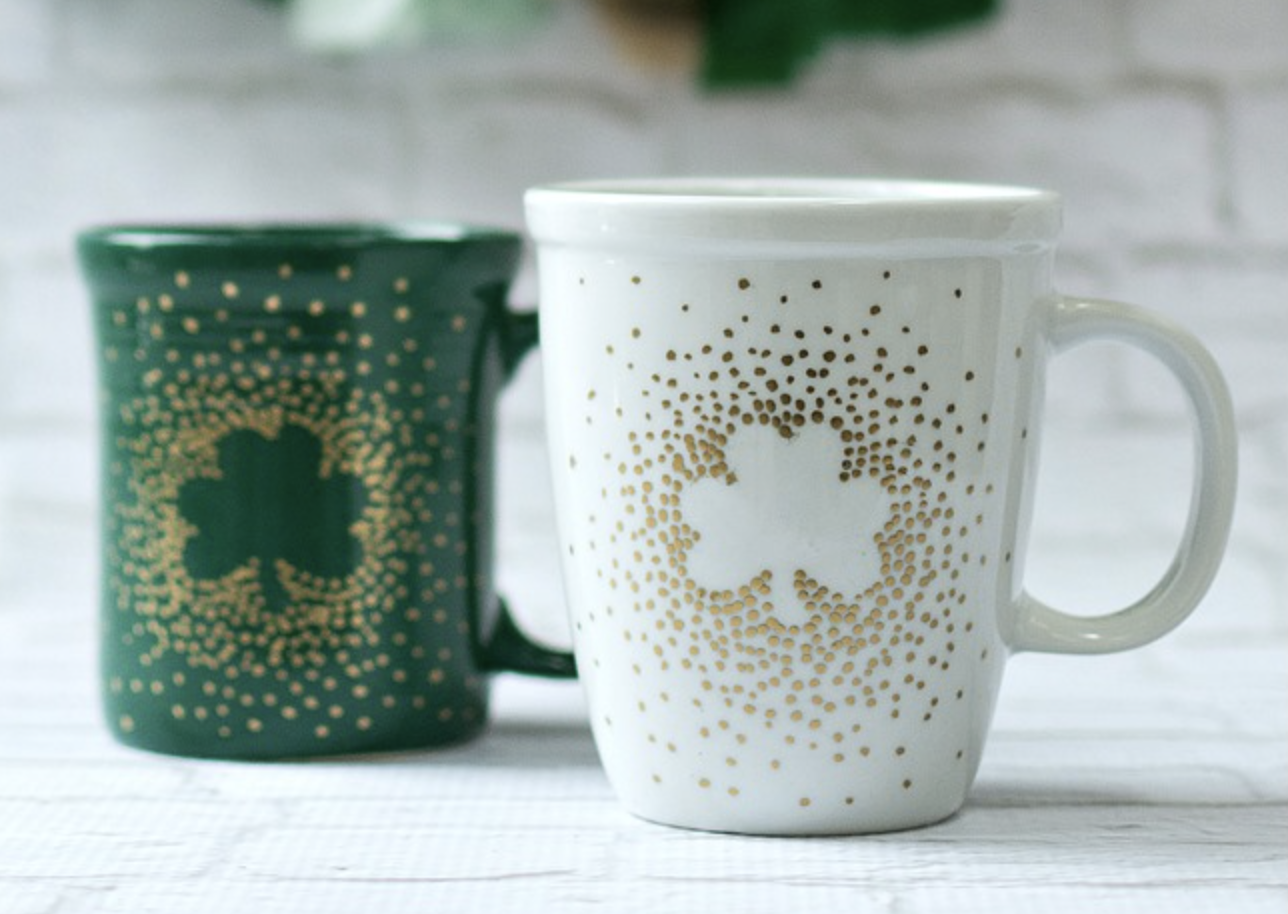 Saint Patrick’s Day Craft: Irish Coffee Mugs!